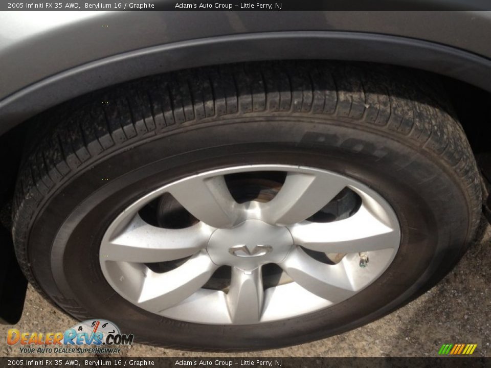 2005 Infiniti FX 35 AWD Beryllium 16 / Graphite Photo #30