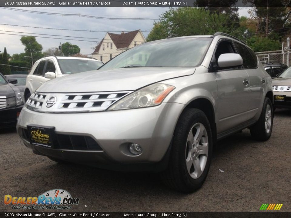 2003 Nissan Murano SL AWD Glacier White Pearl / Charcoal Photo #1