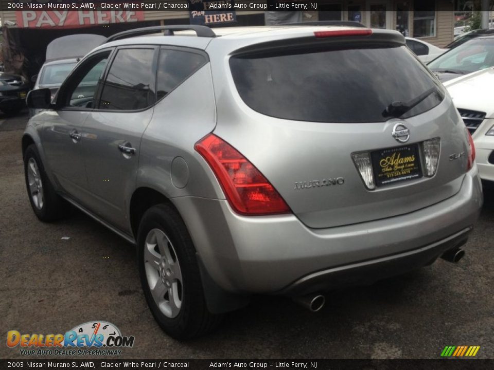 2003 Nissan Murano SL AWD Glacier White Pearl / Charcoal Photo #4