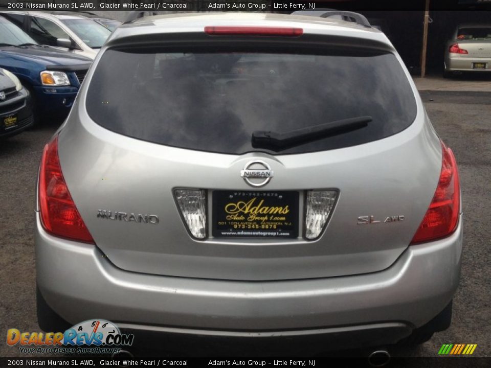 2003 Nissan Murano SL AWD Glacier White Pearl / Charcoal Photo #5