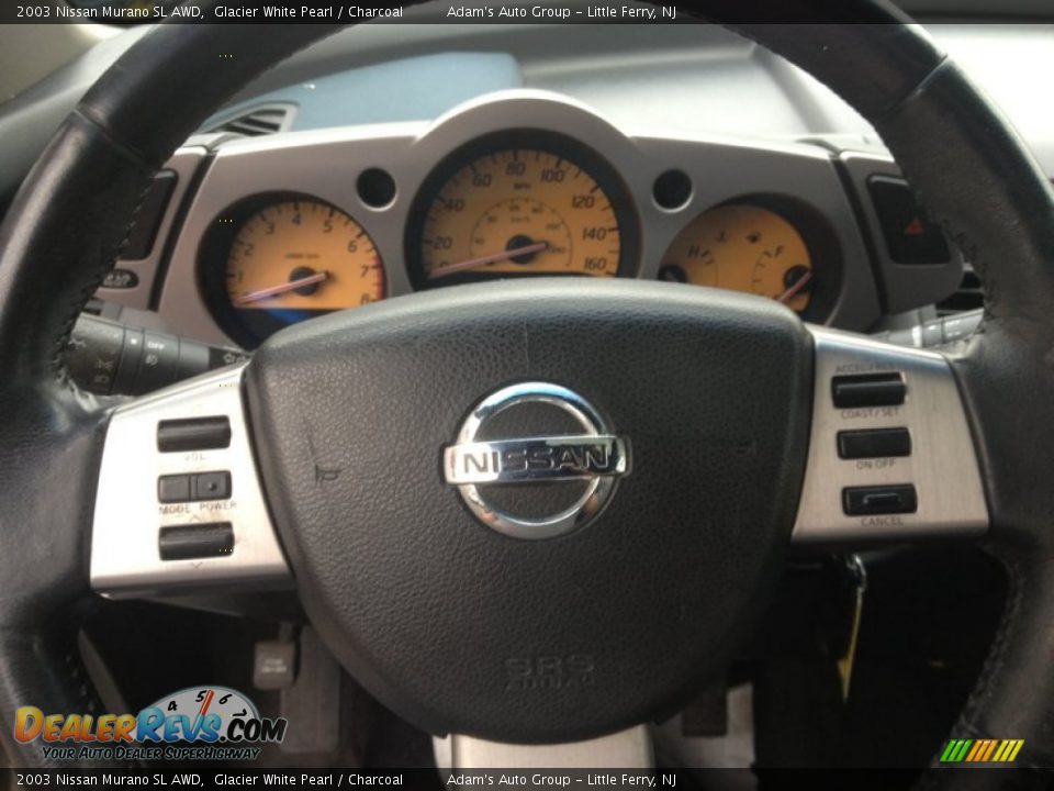 2003 Nissan Murano SL AWD Glacier White Pearl / Charcoal Photo #9