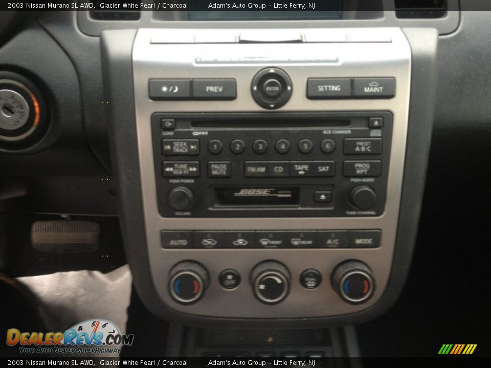 2003 Nissan Murano SL AWD Glacier White Pearl / Charcoal Photo #12