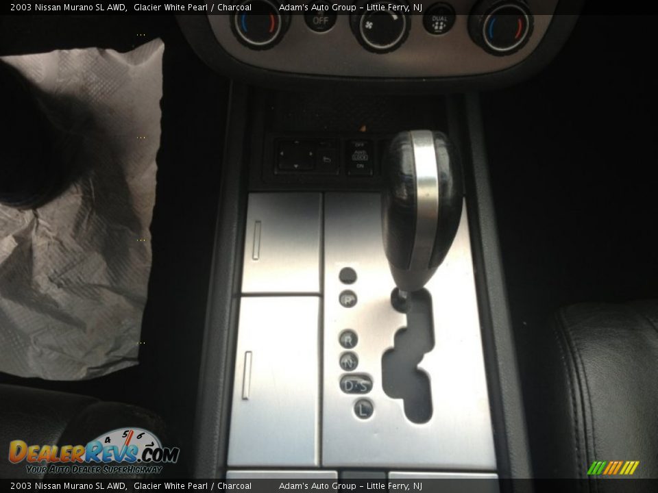 2003 Nissan Murano SL AWD Glacier White Pearl / Charcoal Photo #13
