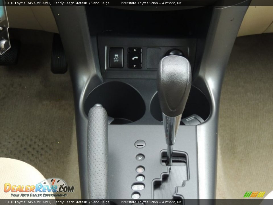2010 Toyota RAV4 V6 4WD Sandy Beach Metallic / Sand Beige Photo #15