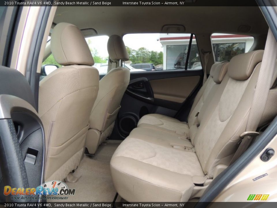 2010 Toyota RAV4 V6 4WD Sandy Beach Metallic / Sand Beige Photo #16