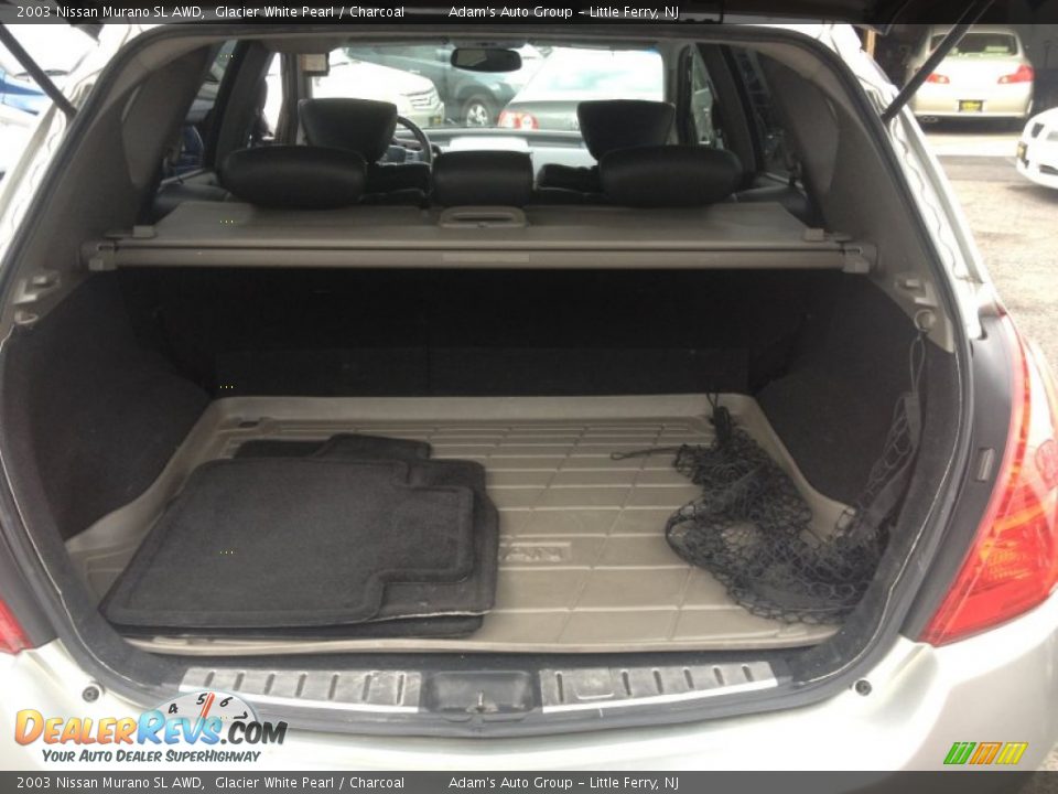 2003 Nissan Murano SL AWD Glacier White Pearl / Charcoal Photo #24