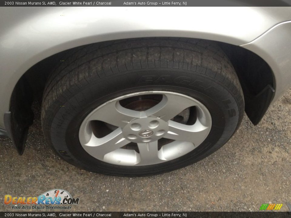 2003 Nissan Murano SL AWD Glacier White Pearl / Charcoal Photo #25
