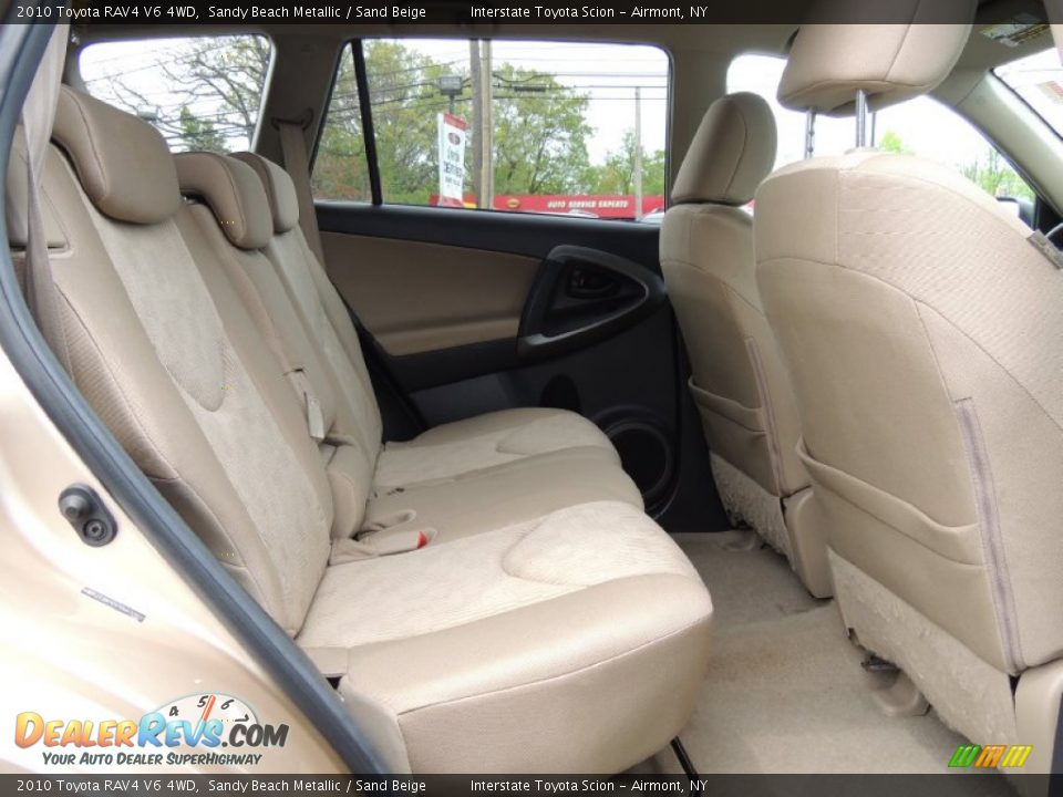 2010 Toyota RAV4 V6 4WD Sandy Beach Metallic / Sand Beige Photo #18