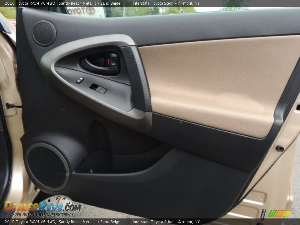 2010 Toyota RAV4 V6 4WD Sandy Beach Metallic / Sand Beige Photo #19