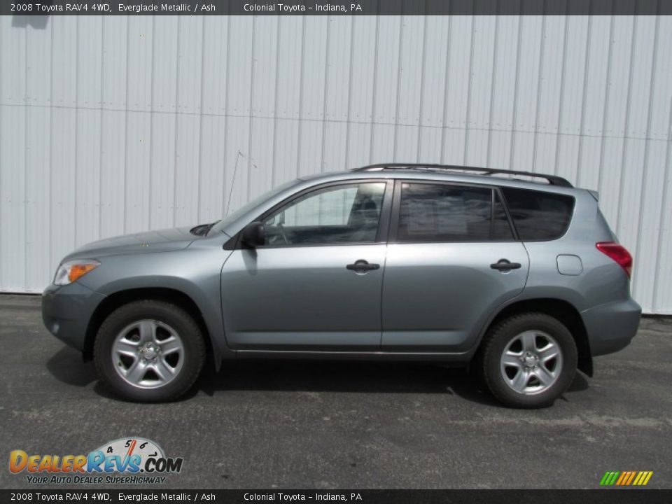 2008 Toyota RAV4 4WD Everglade Metallic / Ash Photo #2