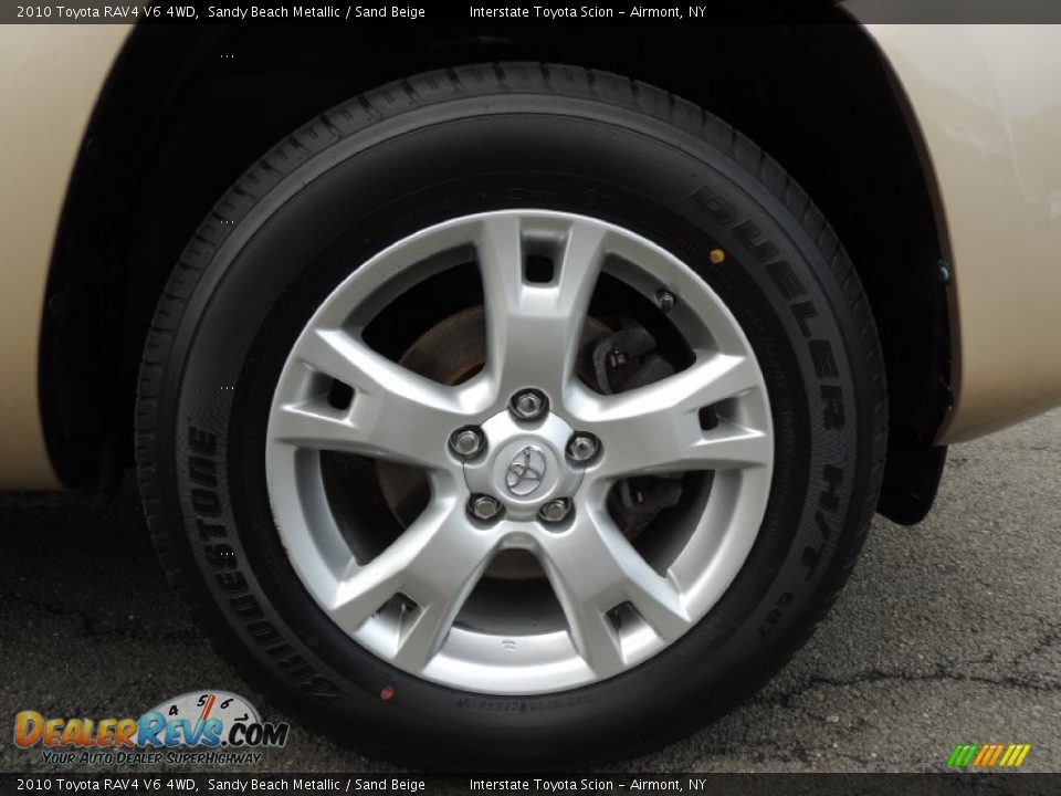 2010 Toyota RAV4 V6 4WD Sandy Beach Metallic / Sand Beige Photo #22