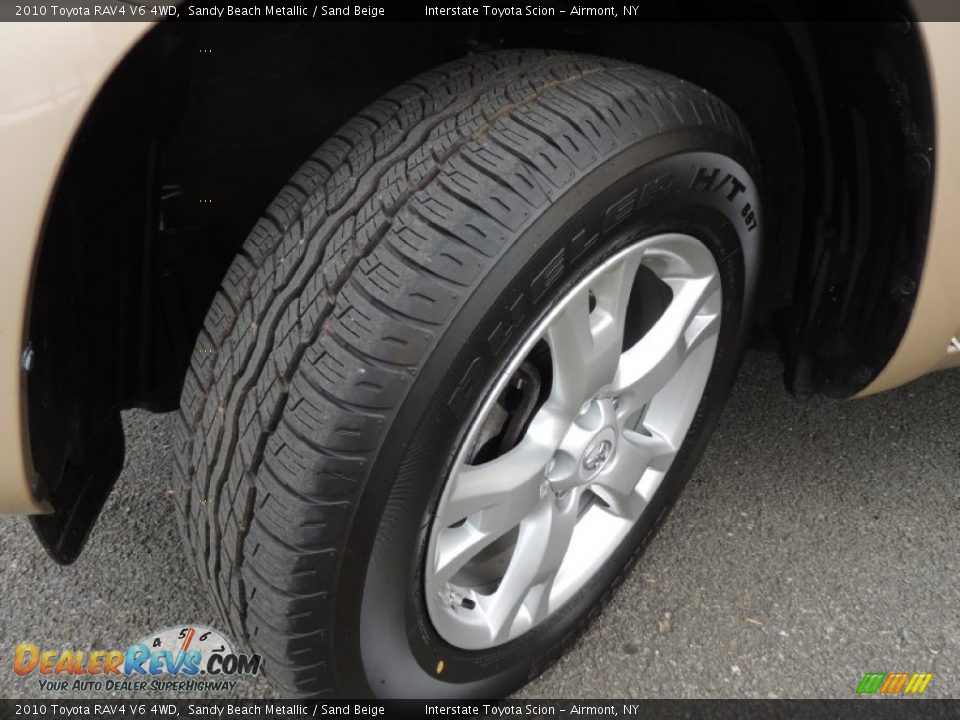 2010 Toyota RAV4 V6 4WD Sandy Beach Metallic / Sand Beige Photo #23