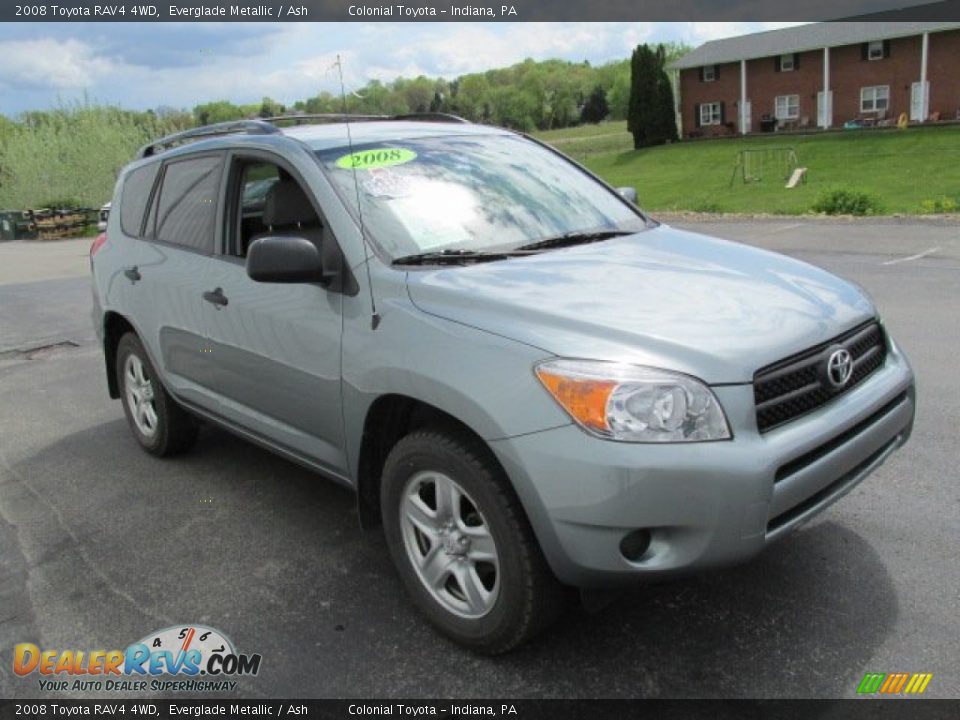 2008 Toyota RAV4 4WD Everglade Metallic / Ash Photo #5
