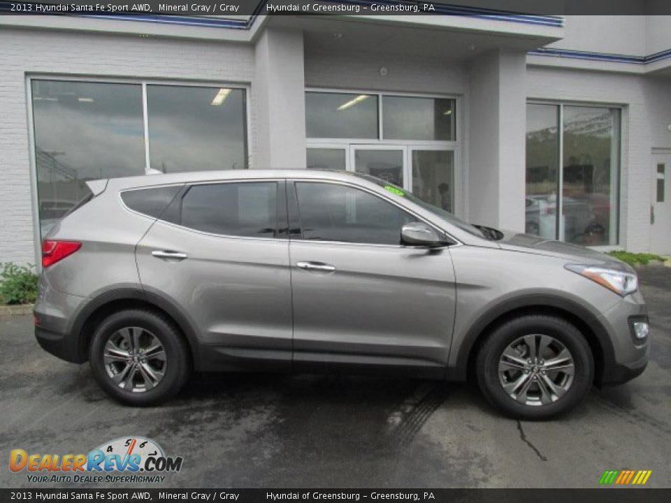 2013 Hyundai Santa Fe Sport AWD Mineral Gray / Gray Photo #2