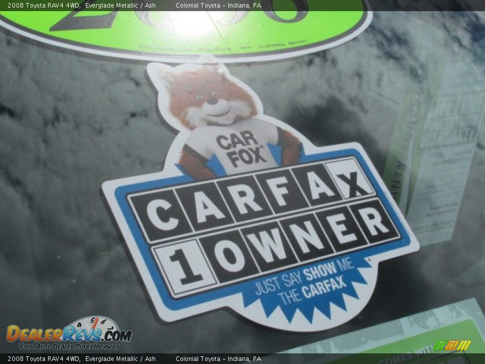 2008 Toyota RAV4 4WD Everglade Metallic / Ash Photo #6