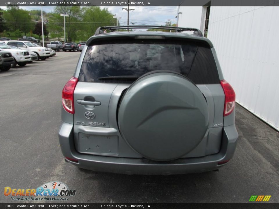 2008 Toyota RAV4 4WD Everglade Metallic / Ash Photo #7