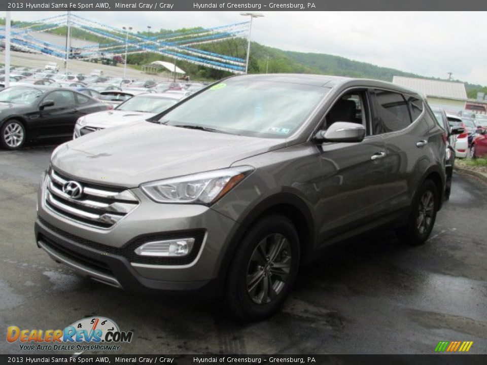 2013 Hyundai Santa Fe Sport AWD Mineral Gray / Gray Photo #4