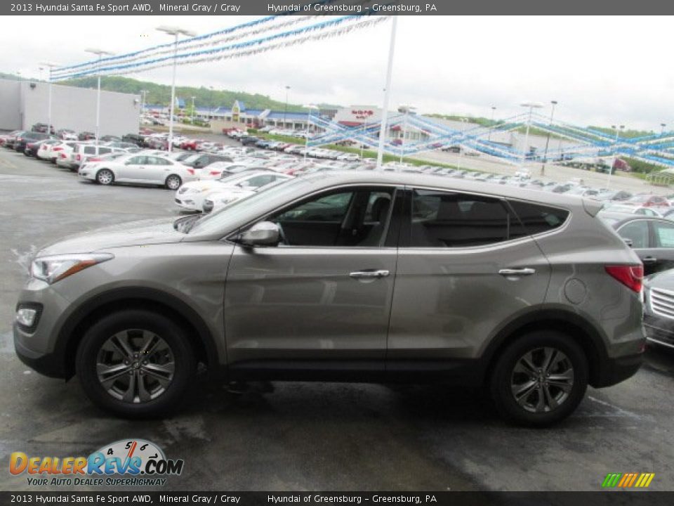 2013 Hyundai Santa Fe Sport AWD Mineral Gray / Gray Photo #5