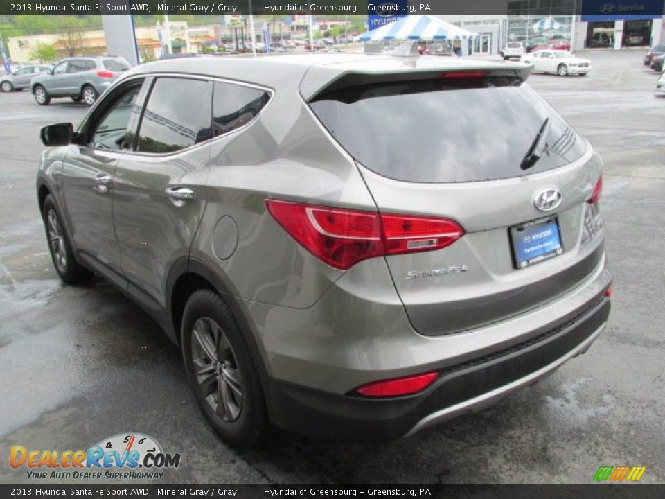 2013 Hyundai Santa Fe Sport AWD Mineral Gray / Gray Photo #6
