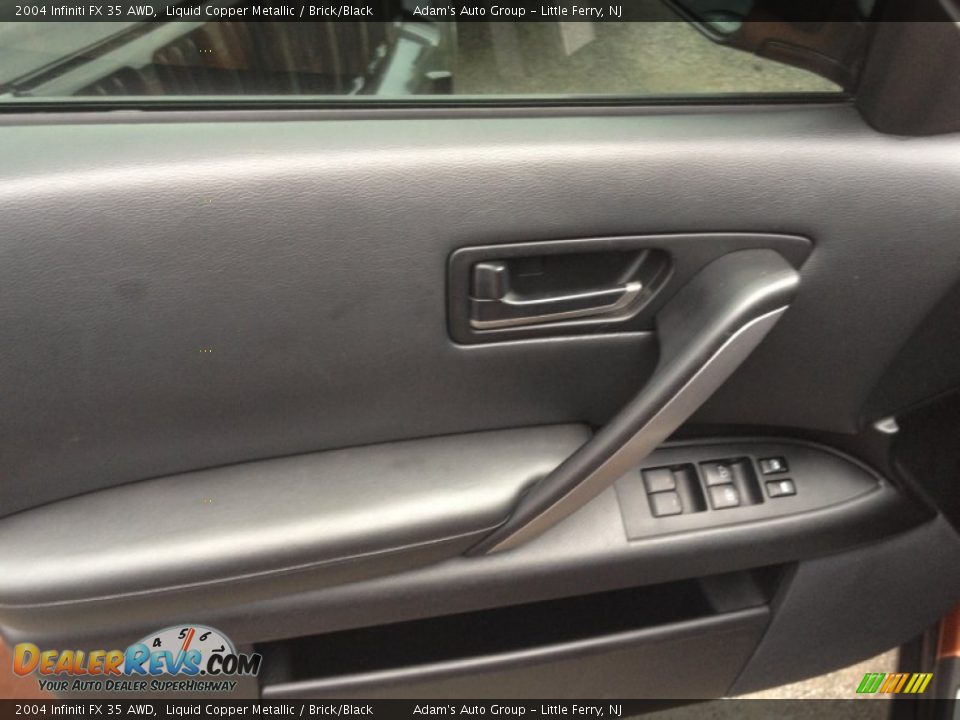 2004 Infiniti FX 35 AWD Liquid Copper Metallic / Brick/Black Photo #8