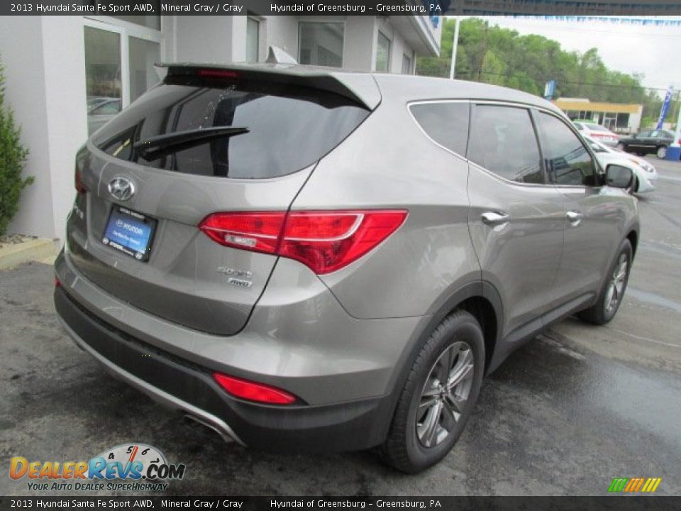 2013 Hyundai Santa Fe Sport AWD Mineral Gray / Gray Photo #8