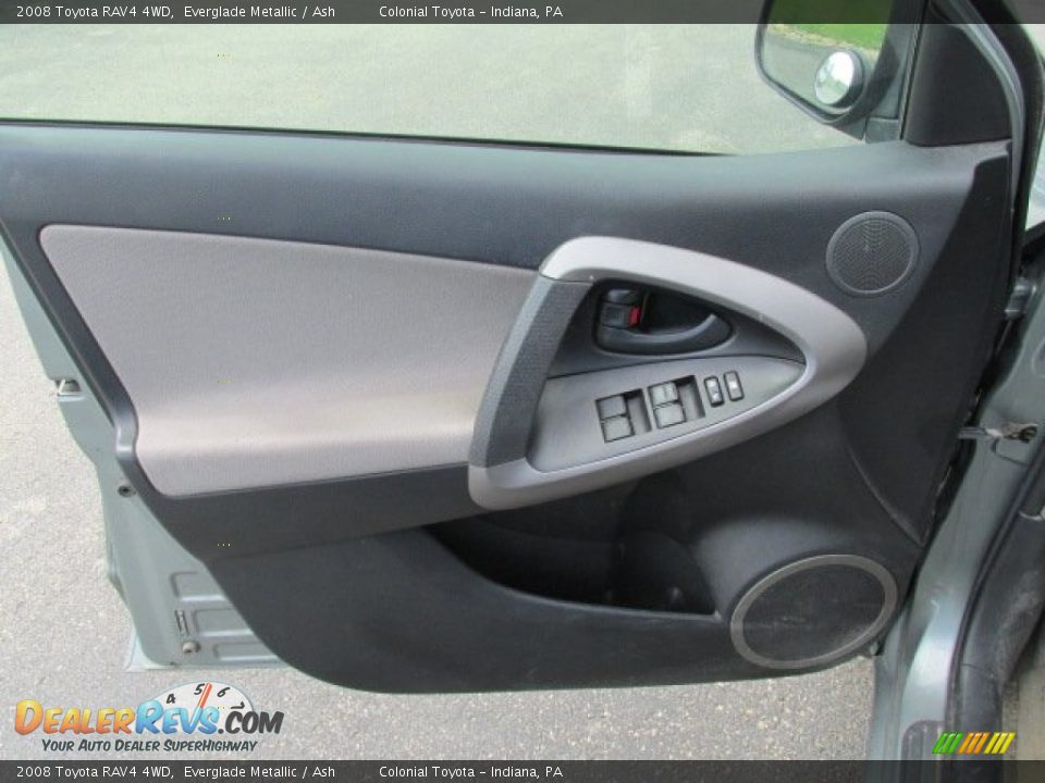 2008 Toyota RAV4 4WD Everglade Metallic / Ash Photo #12