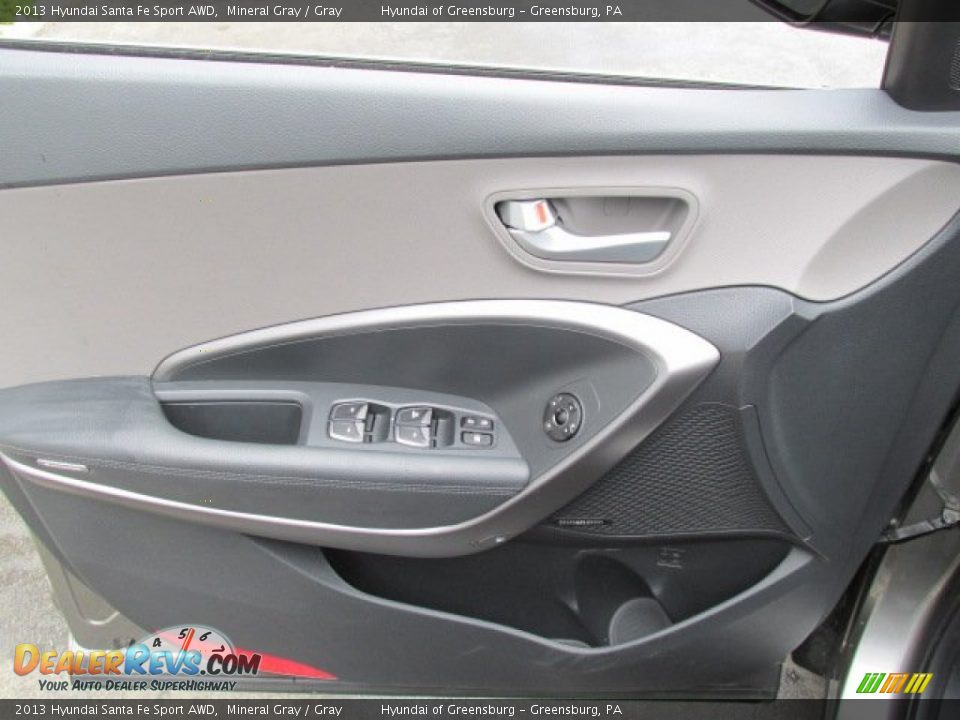 2013 Hyundai Santa Fe Sport AWD Mineral Gray / Gray Photo #11