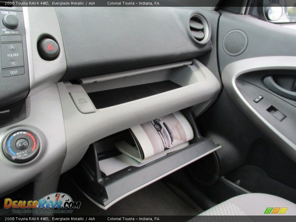2008 Toyota RAV4 4WD Everglade Metallic / Ash Photo #15