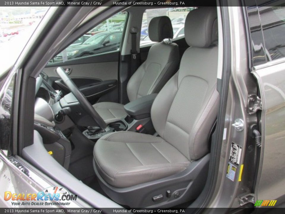 2013 Hyundai Santa Fe Sport AWD Mineral Gray / Gray Photo #13