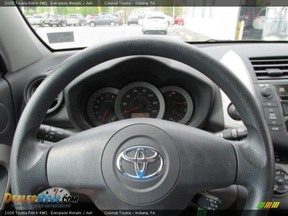 2008 Toyota RAV4 4WD Everglade Metallic / Ash Photo #16