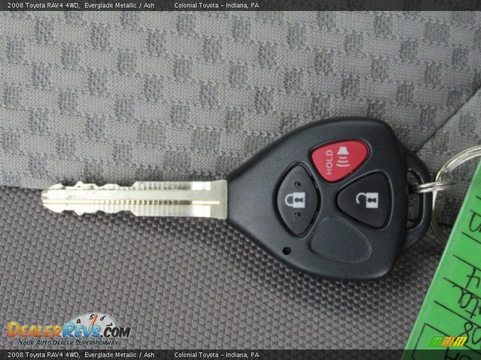 2008 Toyota RAV4 4WD Everglade Metallic / Ash Photo #18