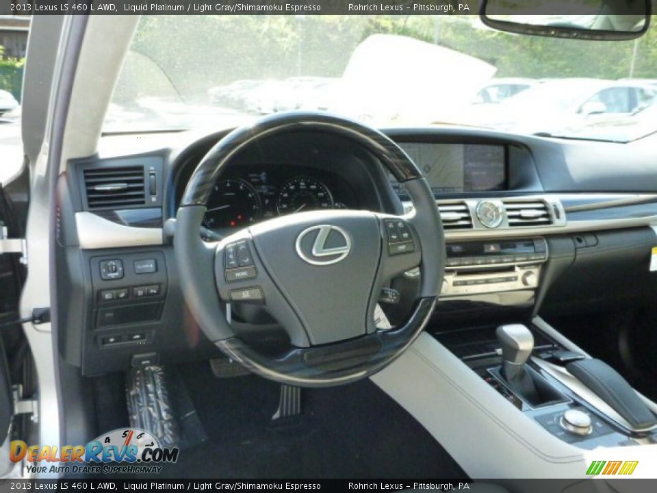 Dashboard of 2013 Lexus LS 460 L AWD Photo #12
