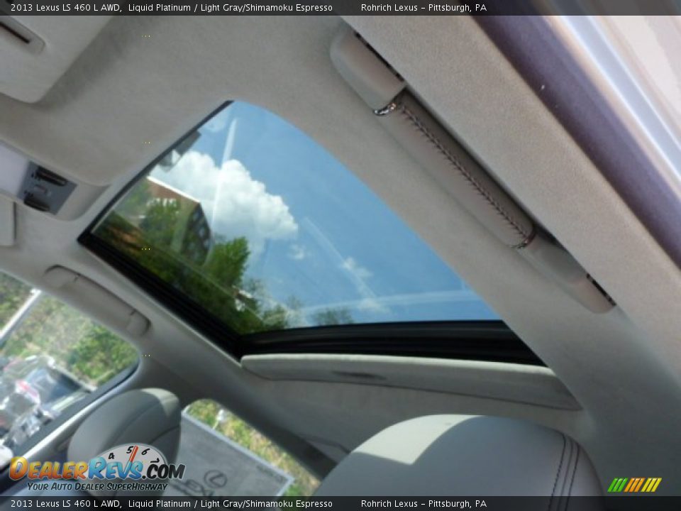 Sunroof of 2013 Lexus LS 460 L AWD Photo #15