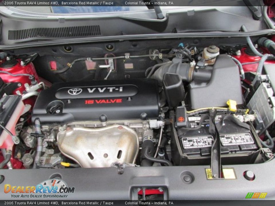 2006 Toyota RAV4 Limited 4WD Barcelona Red Metallic / Taupe Photo #7