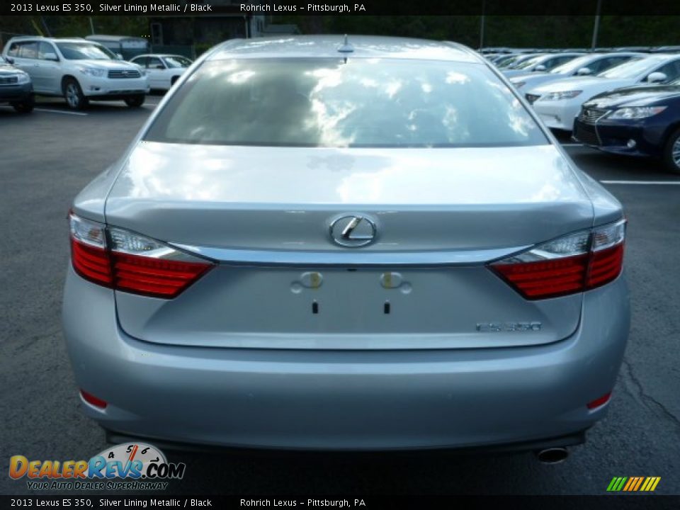 2013 Lexus ES 350 Silver Lining Metallic / Black Photo #3