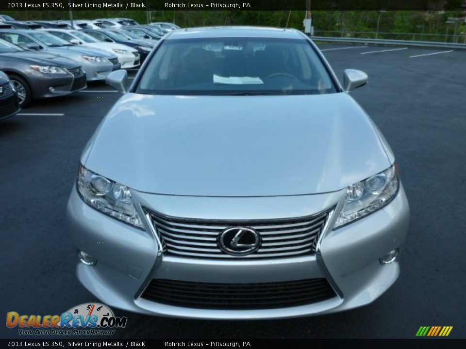 2013 Lexus ES 350 Silver Lining Metallic / Black Photo #7
