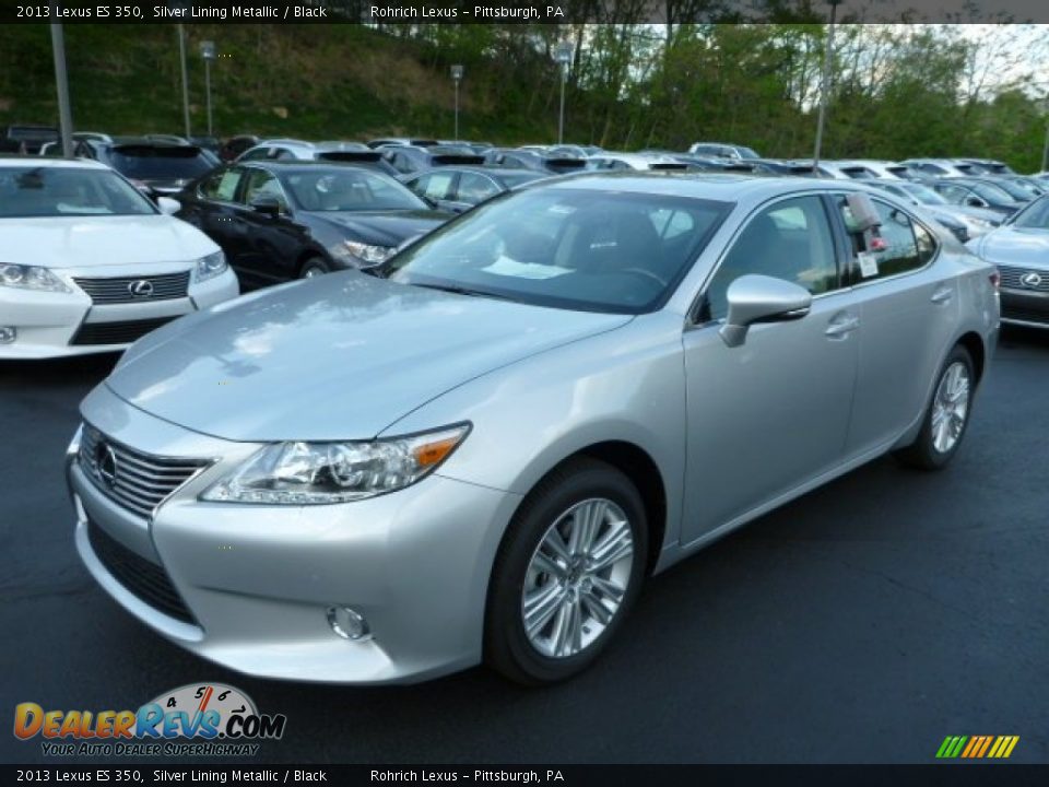 2013 Lexus ES 350 Silver Lining Metallic / Black Photo #8