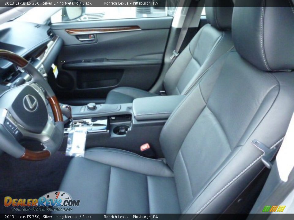 2013 Lexus ES 350 Silver Lining Metallic / Black Photo #10