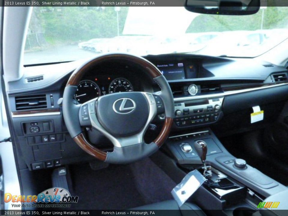 2013 Lexus ES 350 Silver Lining Metallic / Black Photo #12