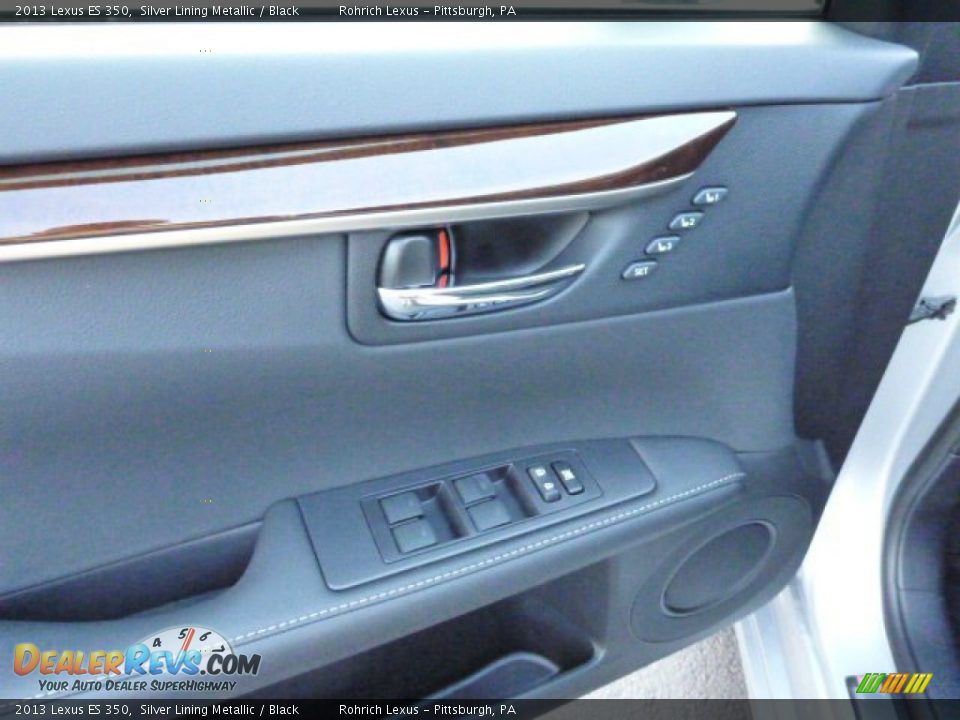 2013 Lexus ES 350 Silver Lining Metallic / Black Photo #14