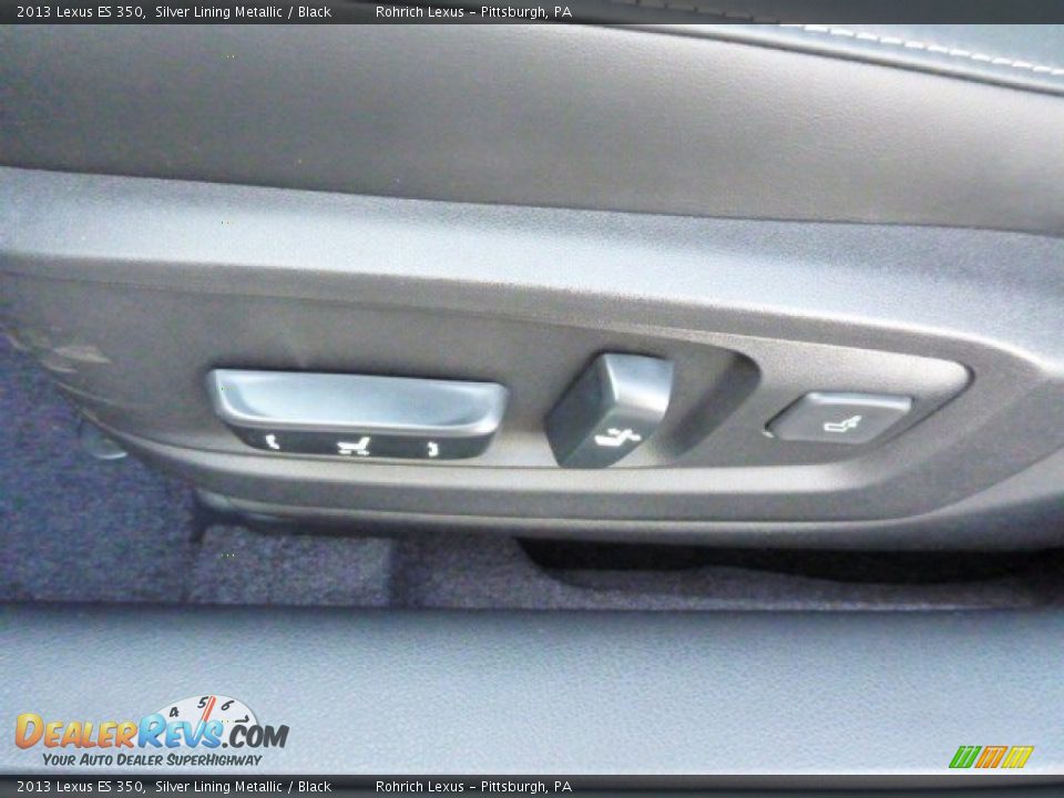 2013 Lexus ES 350 Silver Lining Metallic / Black Photo #16