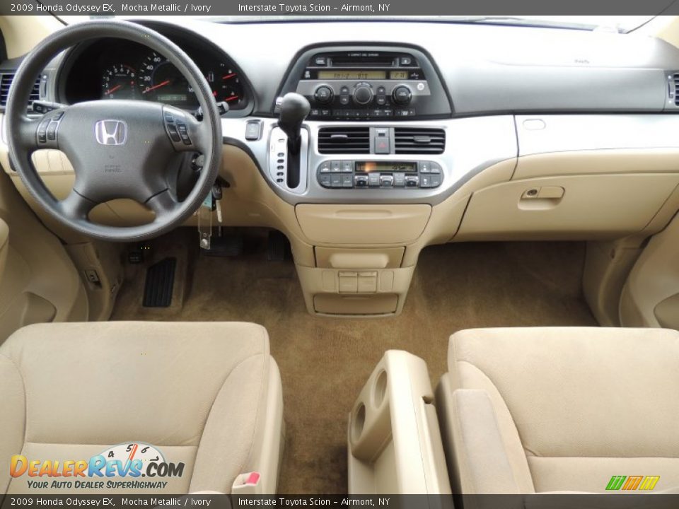 Dashboard of 2009 Honda Odyssey EX Photo #11