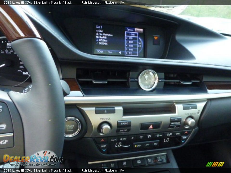 2013 Lexus ES 350 Silver Lining Metallic / Black Photo #18