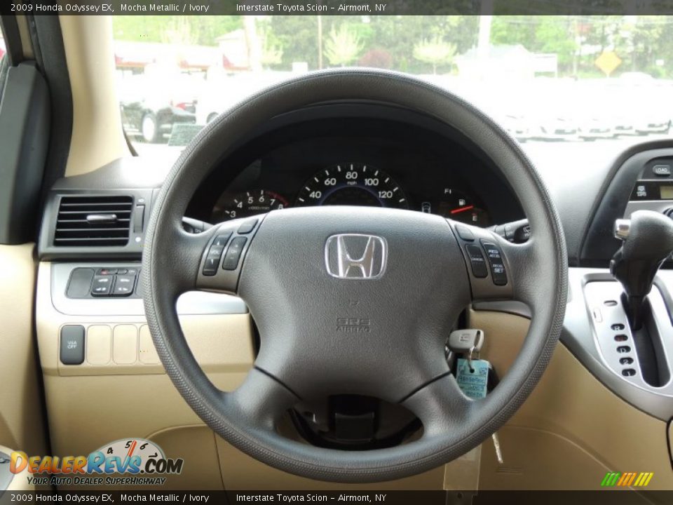 2009 Honda Odyssey EX Steering Wheel Photo #12