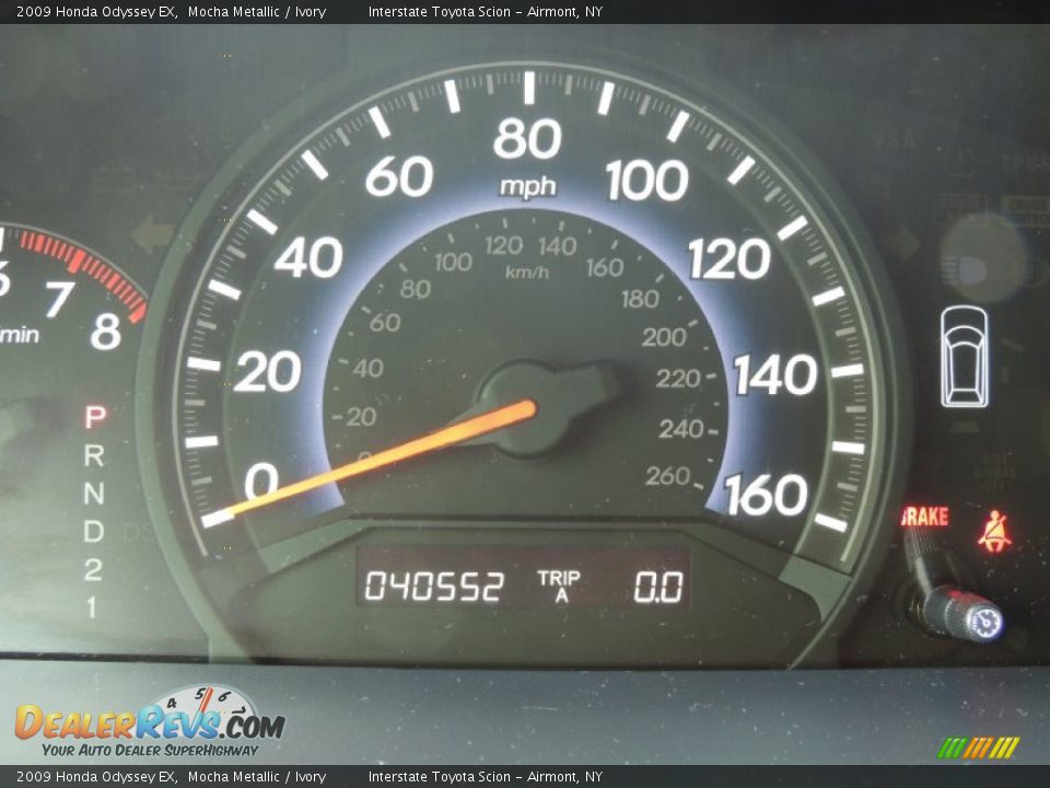 2009 Honda Odyssey EX Mocha Metallic / Ivory Photo #13