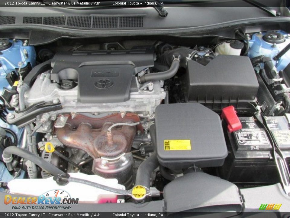 2012 Toyota Camry LE Clearwater Blue Metallic / Ash Photo #8