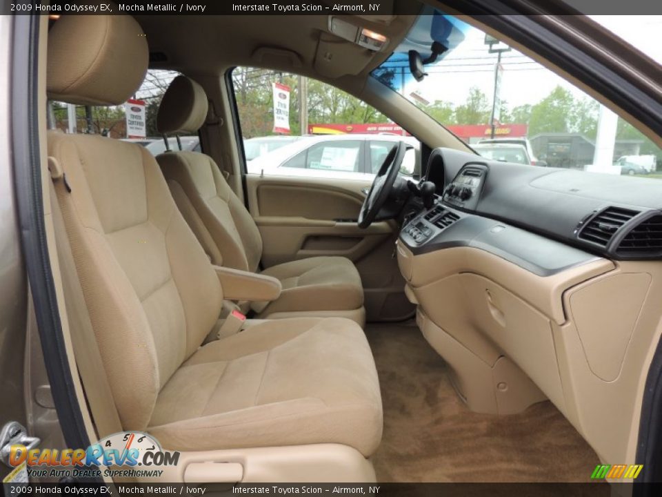 Front Seat of 2009 Honda Odyssey EX Photo #20