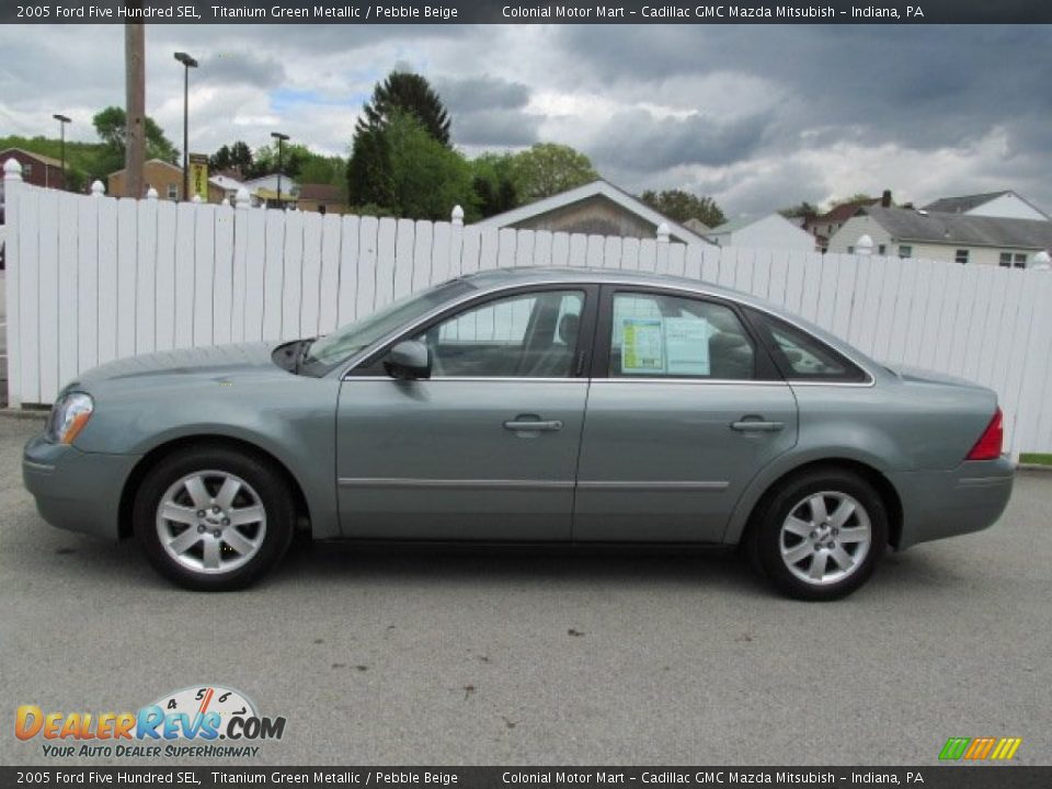 Titanium Green Metallic 2005 Ford Five Hundred SEL Photo #2