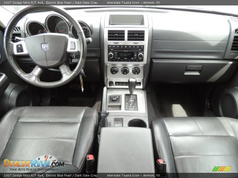 2007 Dodge Nitro R/T 4x4 Electric Blue Pearl / Dark Slate Gray Photo #12