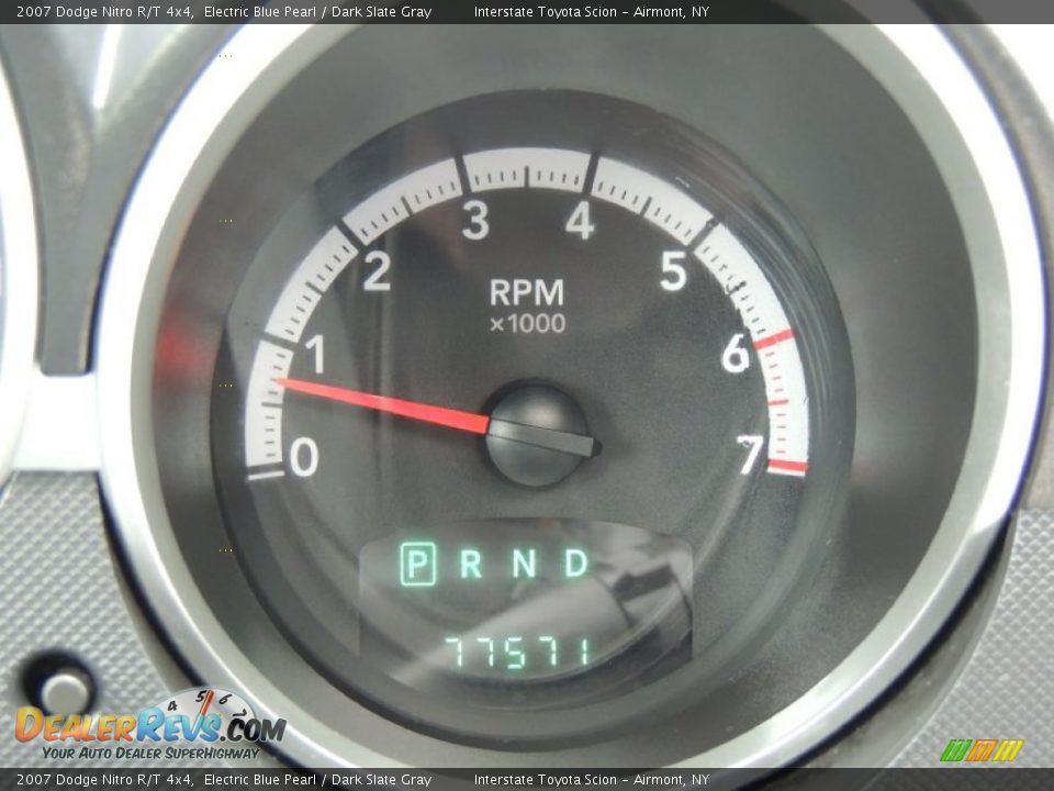 2007 Dodge Nitro R/T 4x4 Electric Blue Pearl / Dark Slate Gray Photo #14